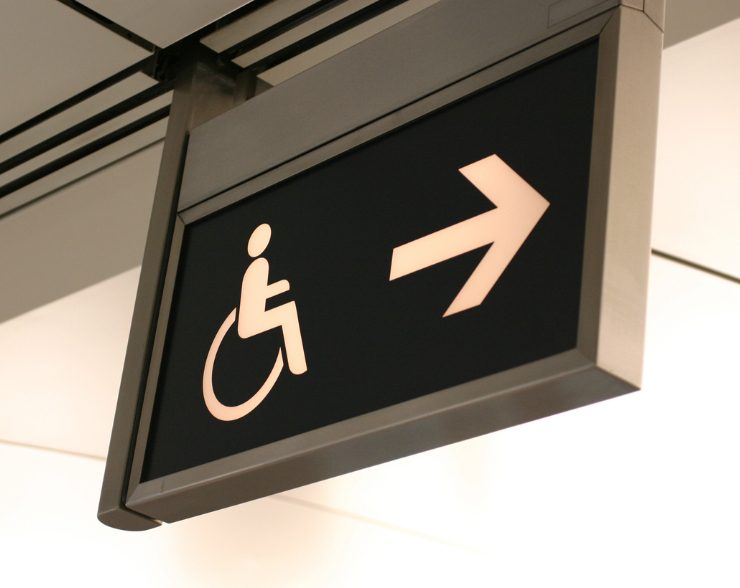 ADA Wayfinding Signs in New Haven, CT